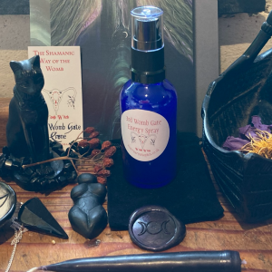 Crone womb ritual bundle with handmade ritual items