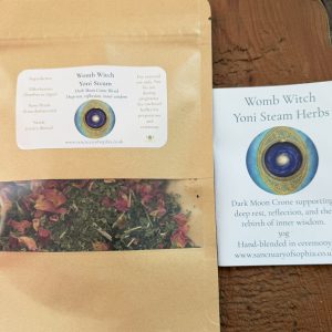 Womb Witch Yoni Steam Herbs – Dark Crone Blend (30g 3-5 steams)