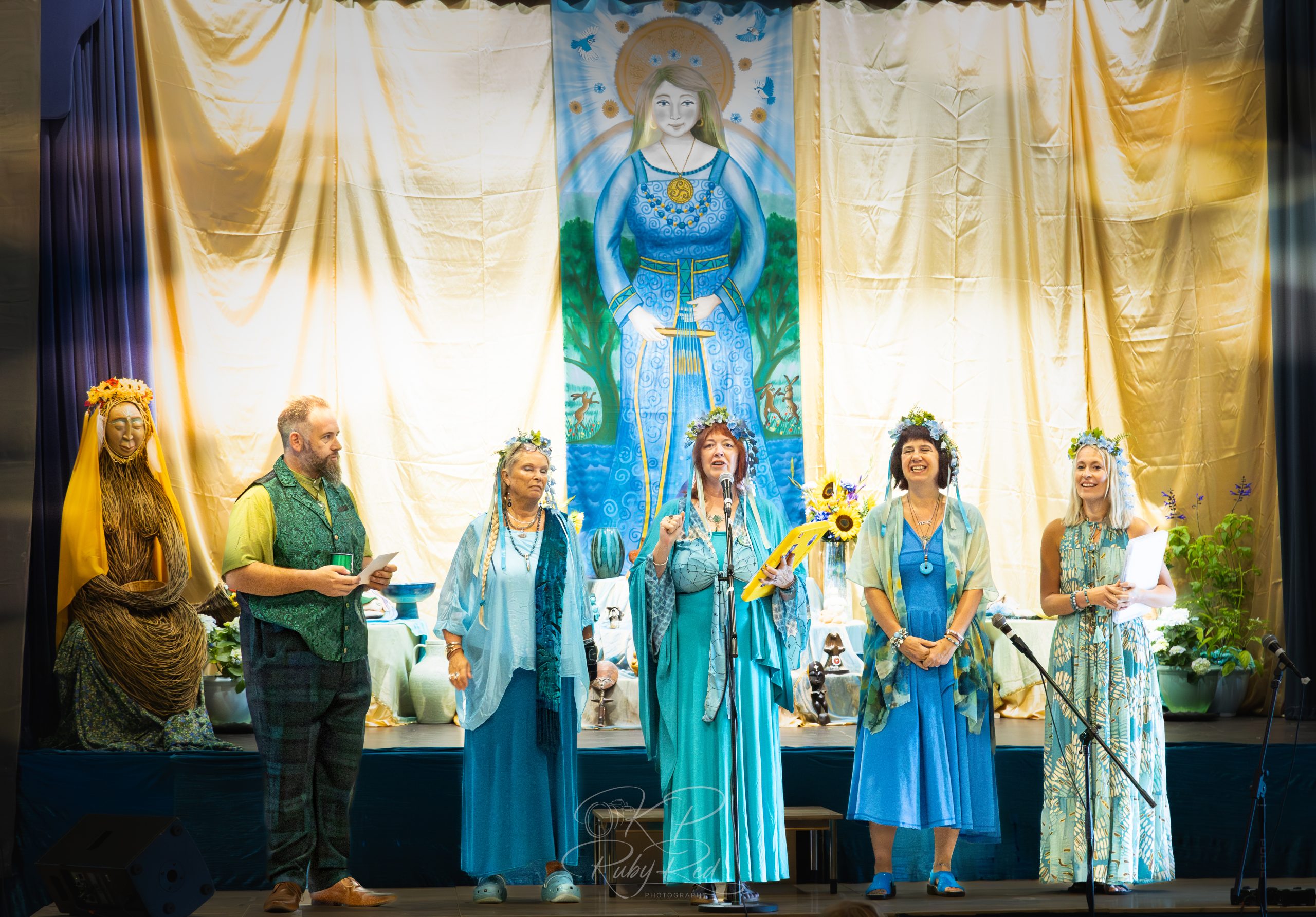 Sacred feminine leadership in action at the Glastonbury Goddess Conference July 2026